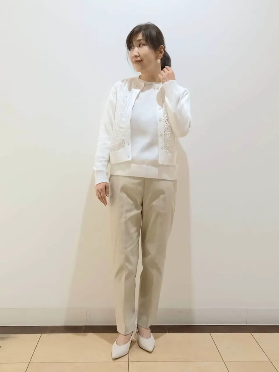 自由区 中川 コーディネート画像