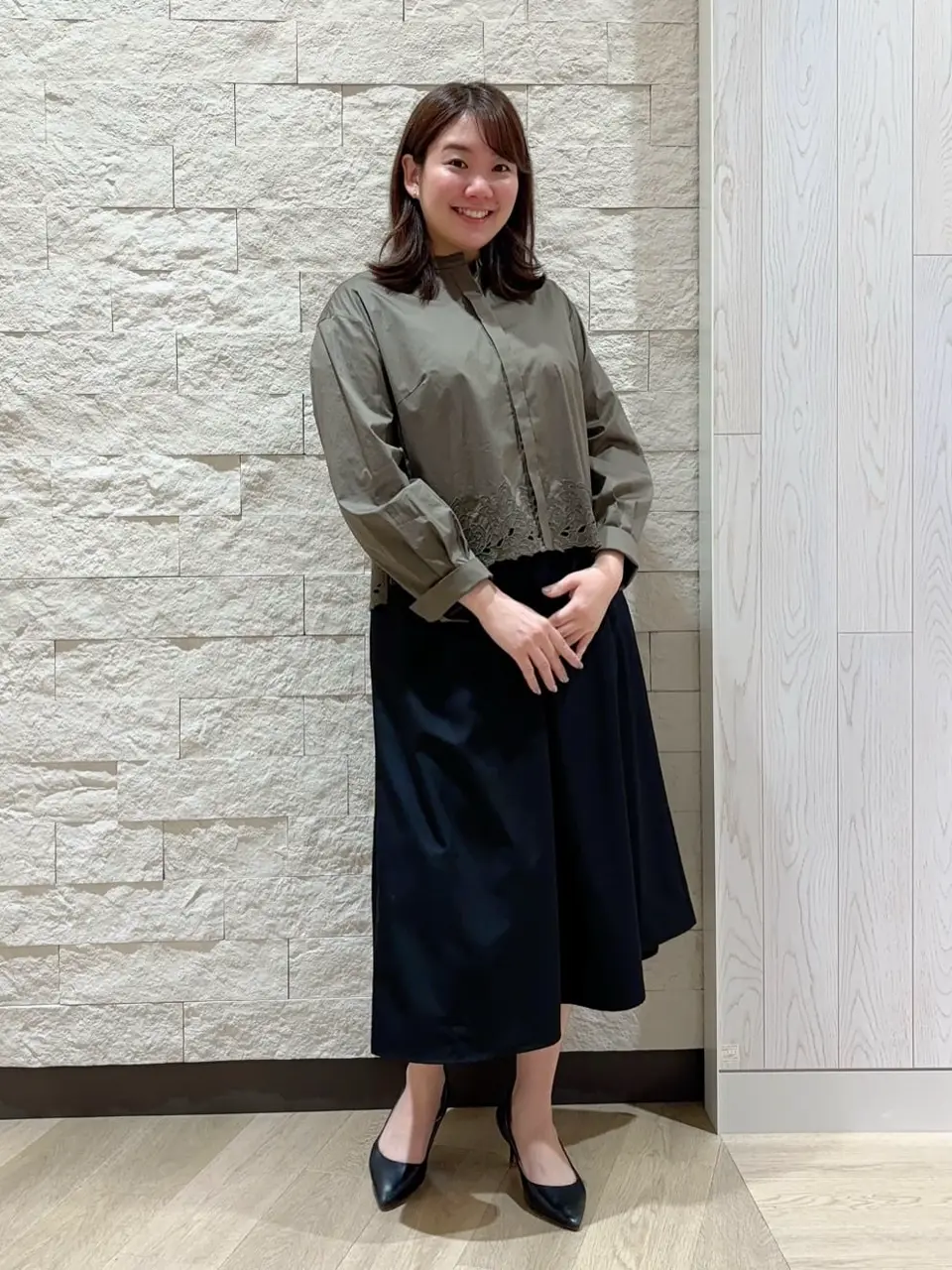 自由区 桑原 コーディネート画像