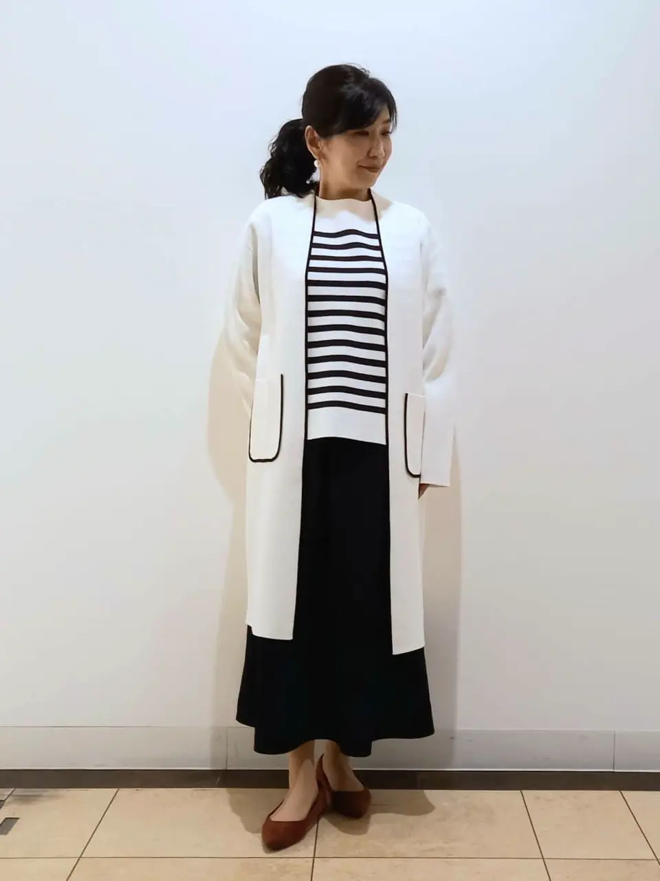 自由区 中川 コーディネート画像