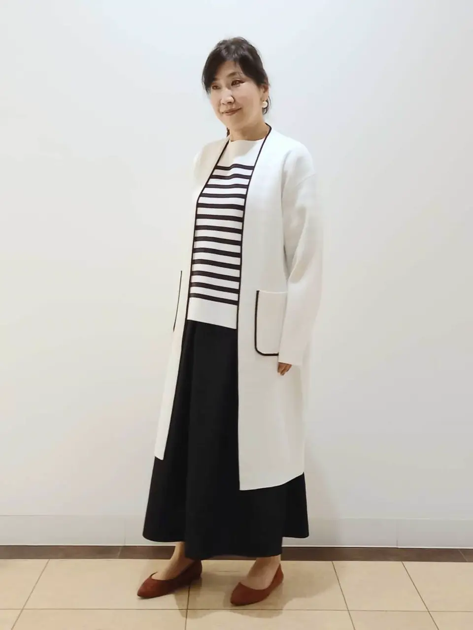 自由区 中川 コーディネート画像