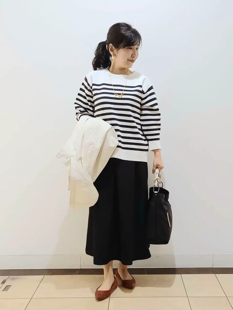 自由区 中川 コーディネート画像