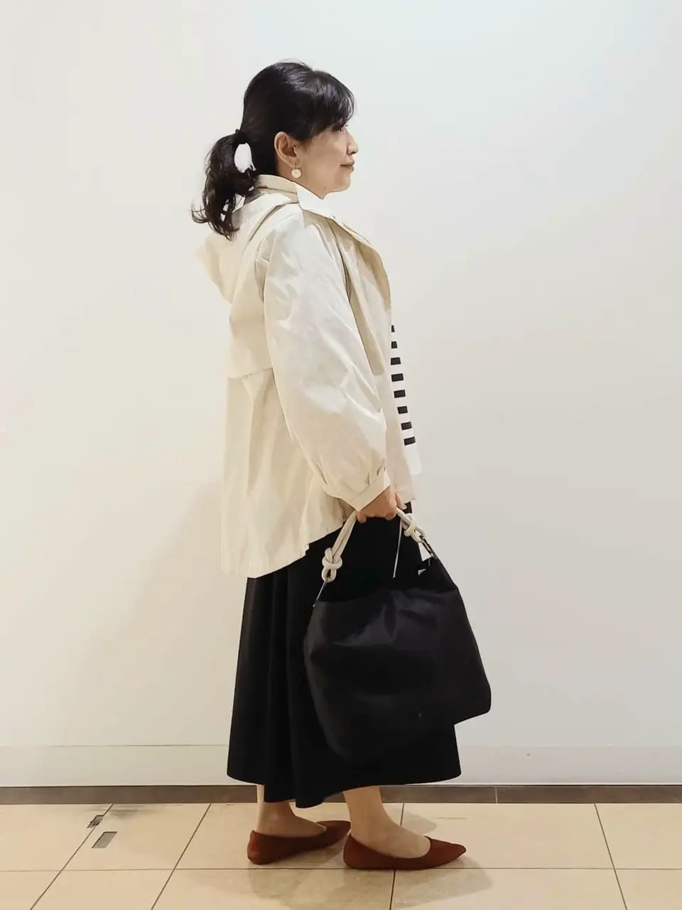 自由区 中川 コーディネート画像