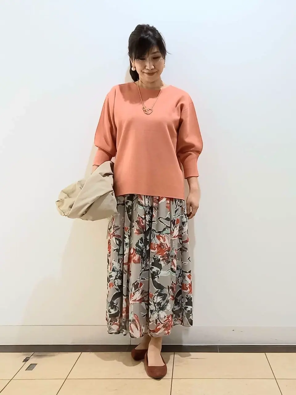 自由区 中川 コーディネート画像