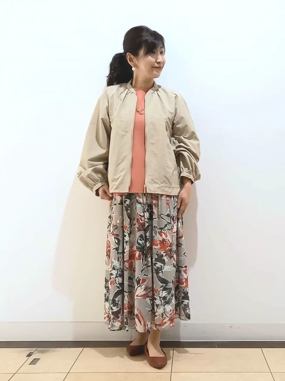 自由区 中川 コーディネート画像