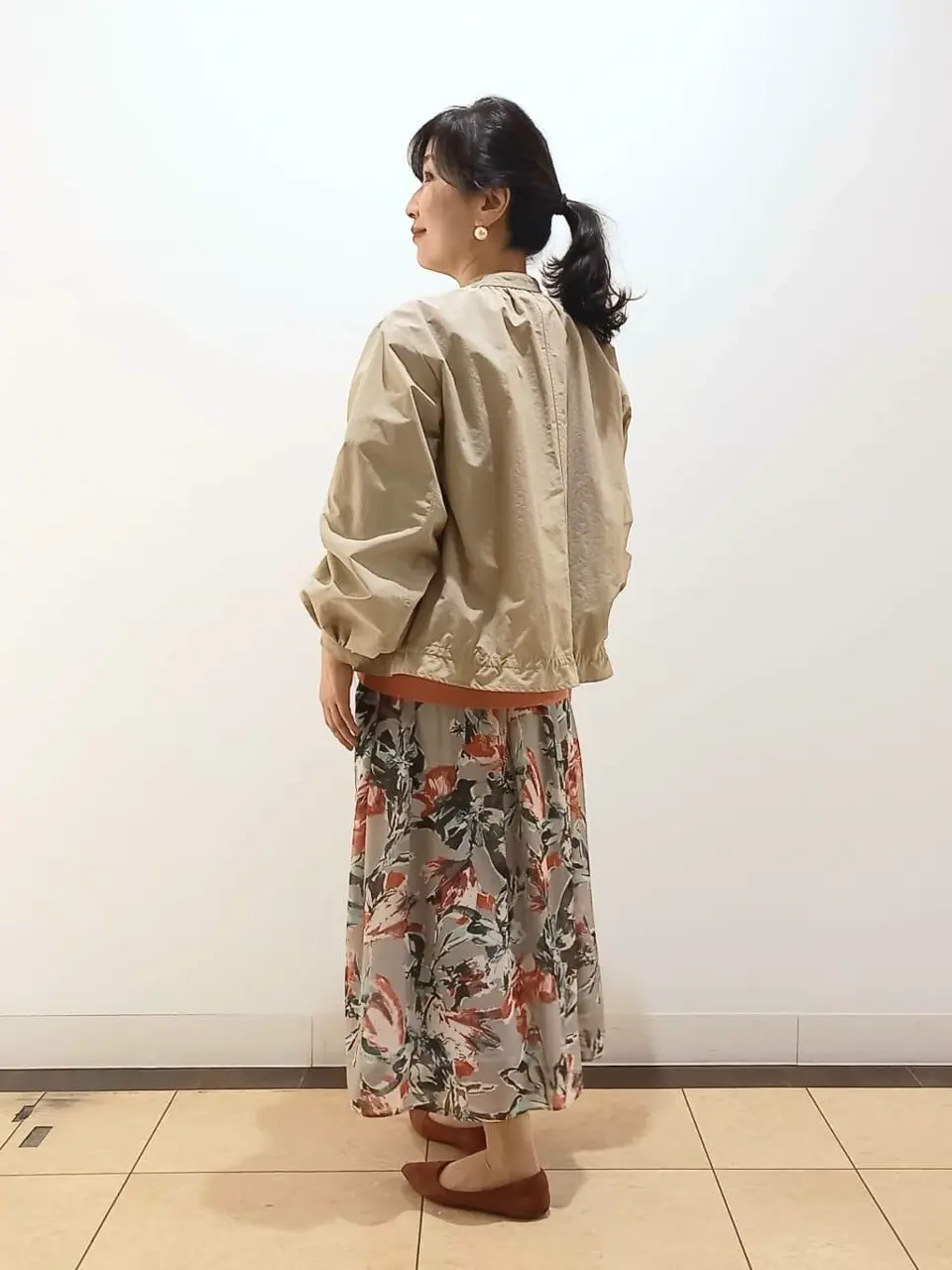 自由区 中川 コーディネート画像