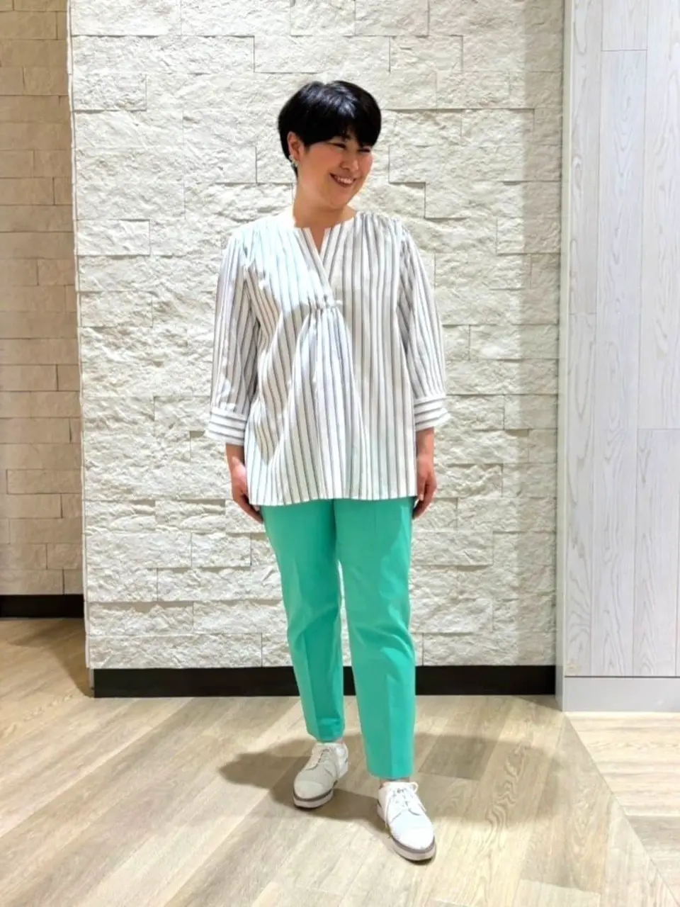 自由区 田中 コーディネート画像