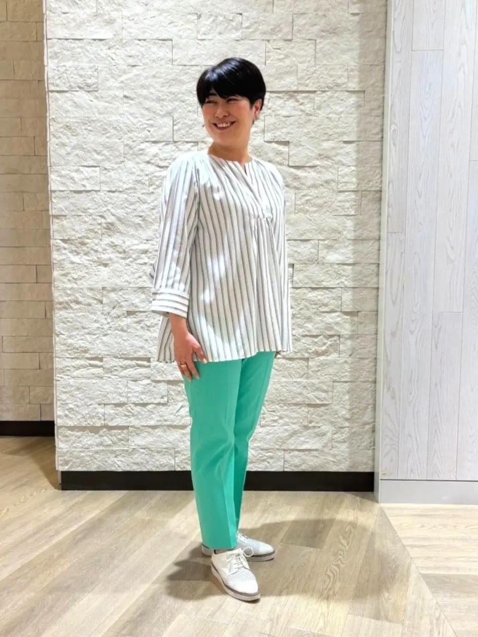 自由区 田中 コーディネート画像