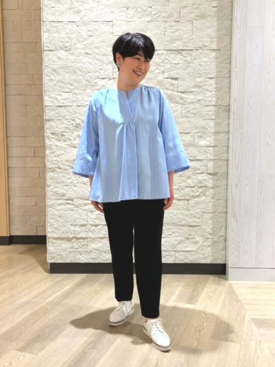 自由区 田中 コーディネート画像