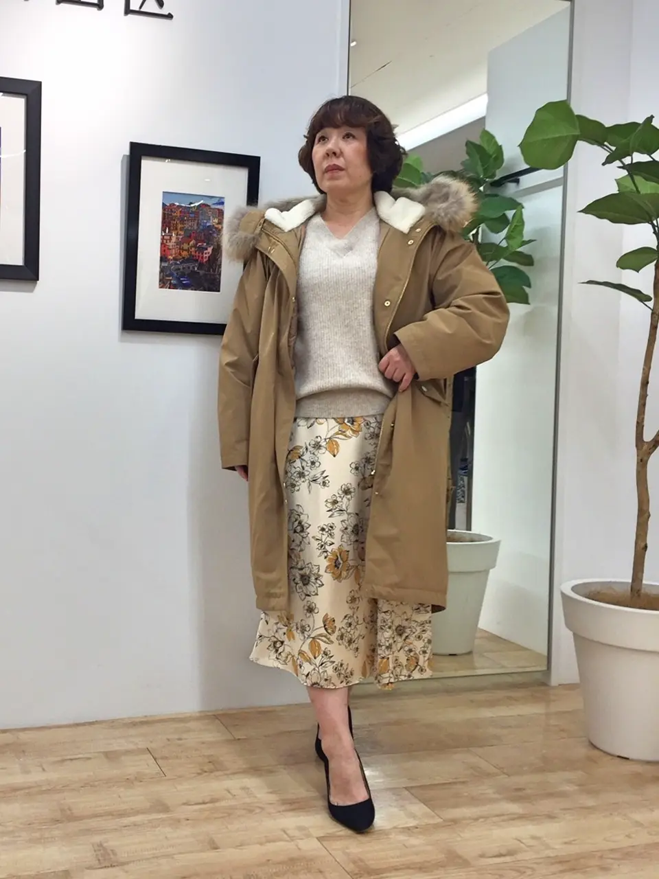 自由区 中村 コーディネート画像