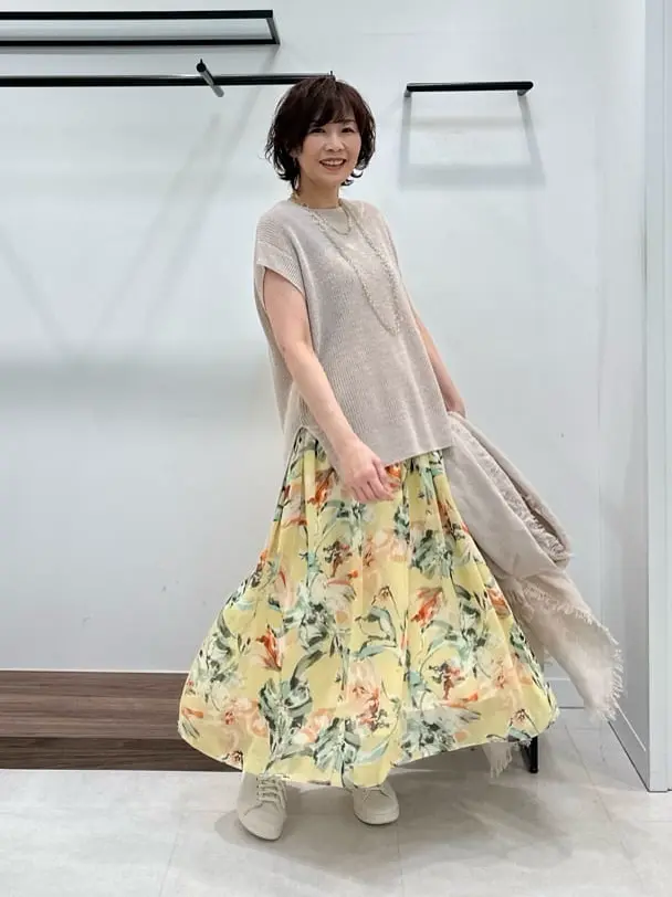 自由区 maruri コーディネート画像