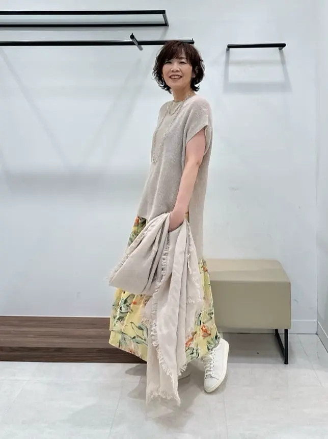 自由区 maruri コーディネート画像