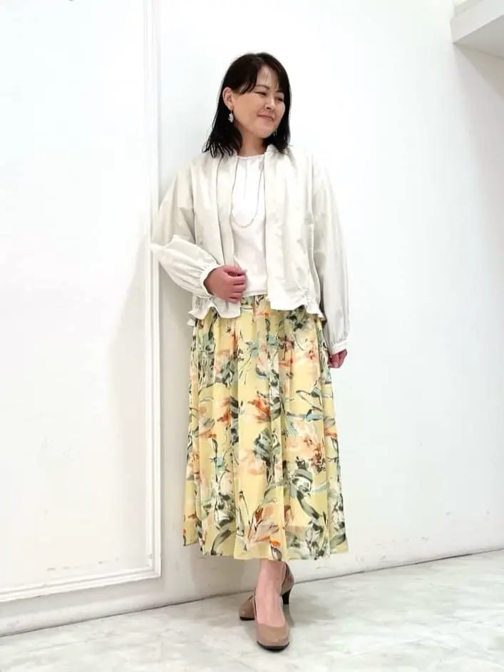 自由区 大野 コーディネート画像