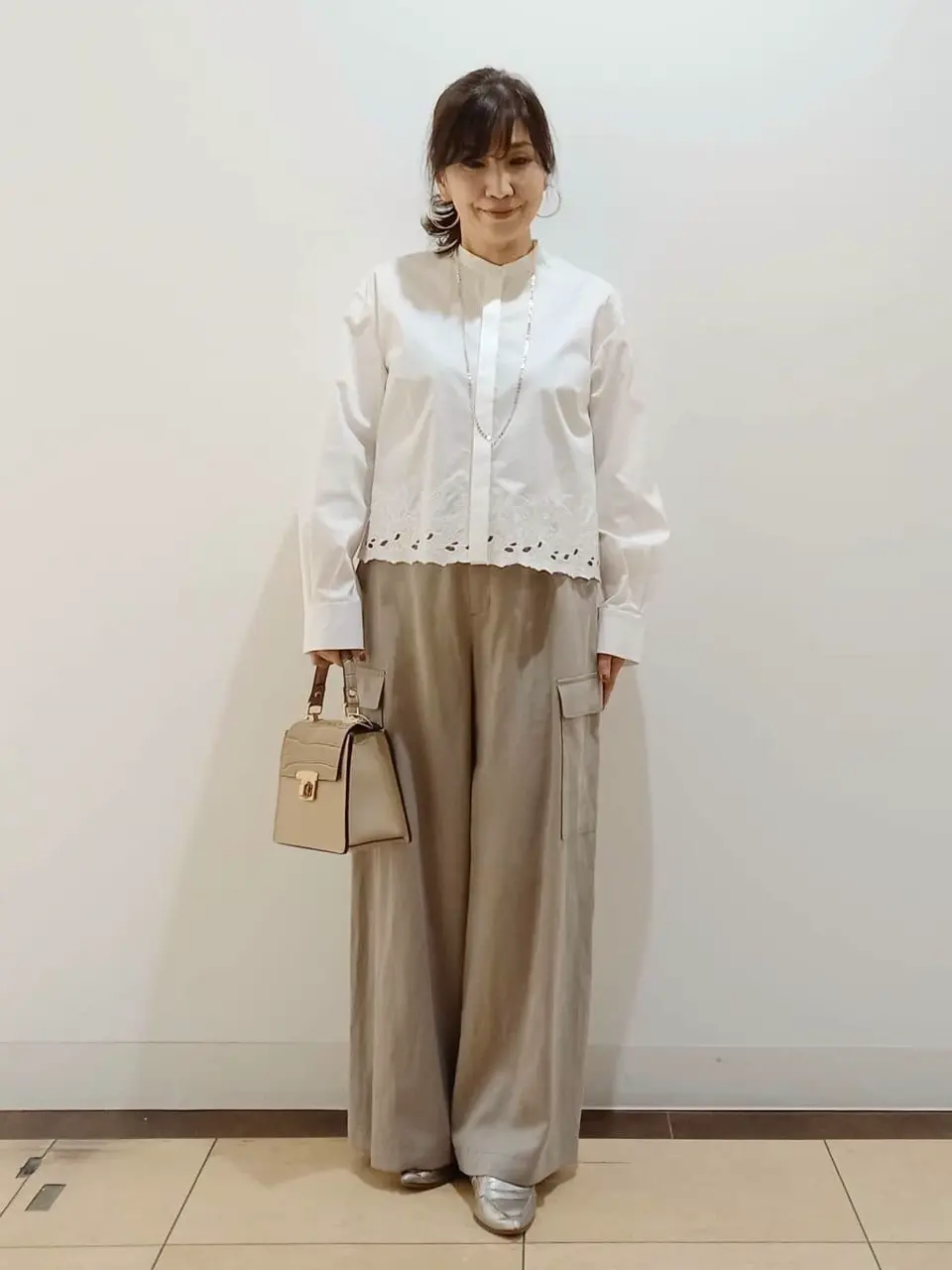 自由区 中川 コーディネート画像