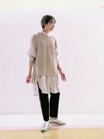 自由区 浅野 コーディネート画像