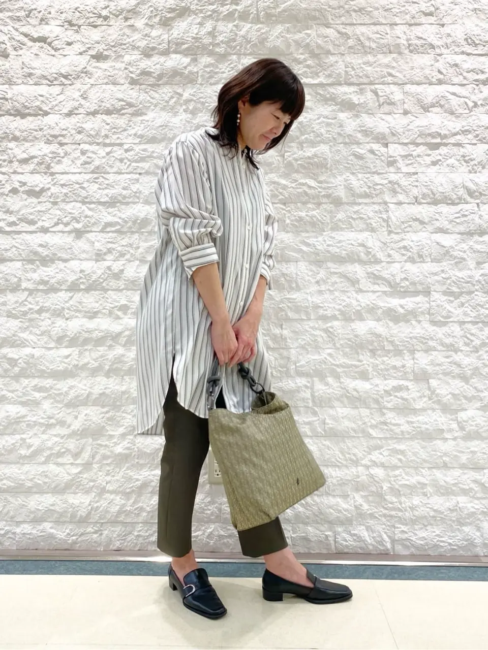 自由区 林 コーディネート画像