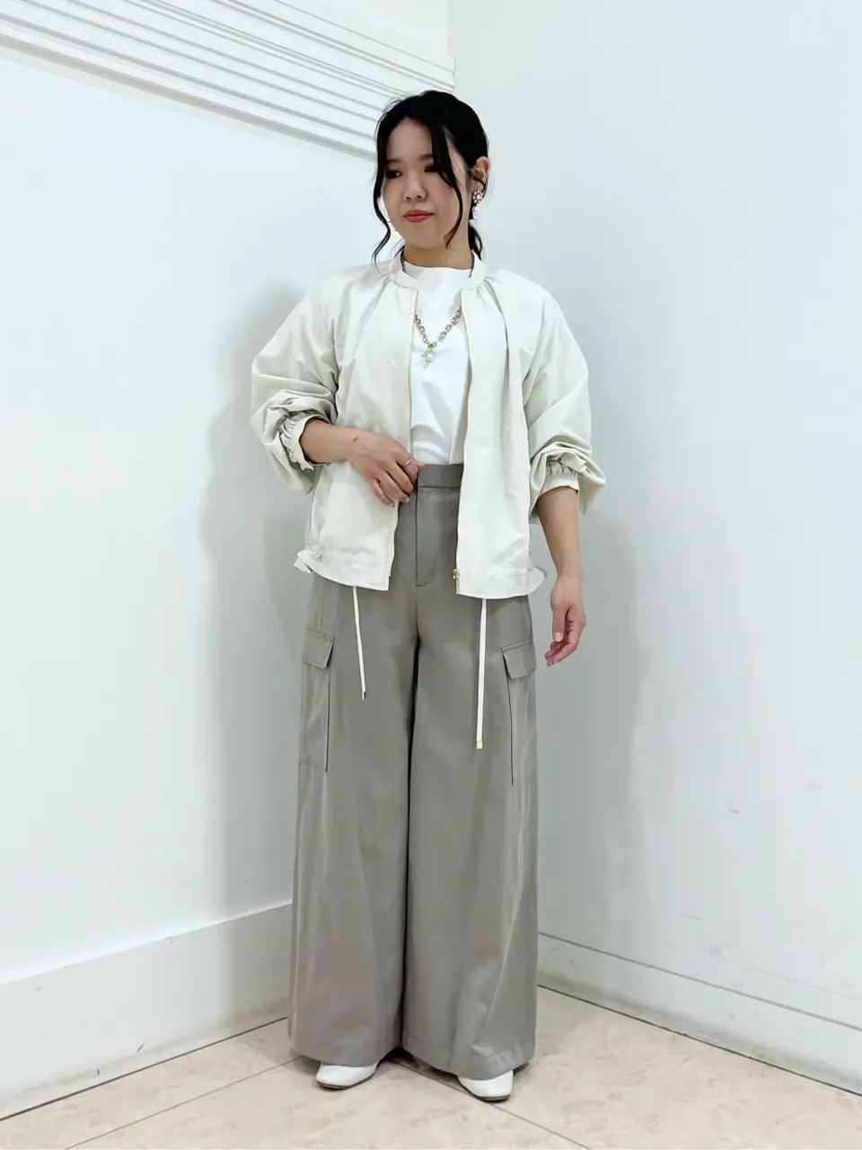 自由区 misato コーディネート画像