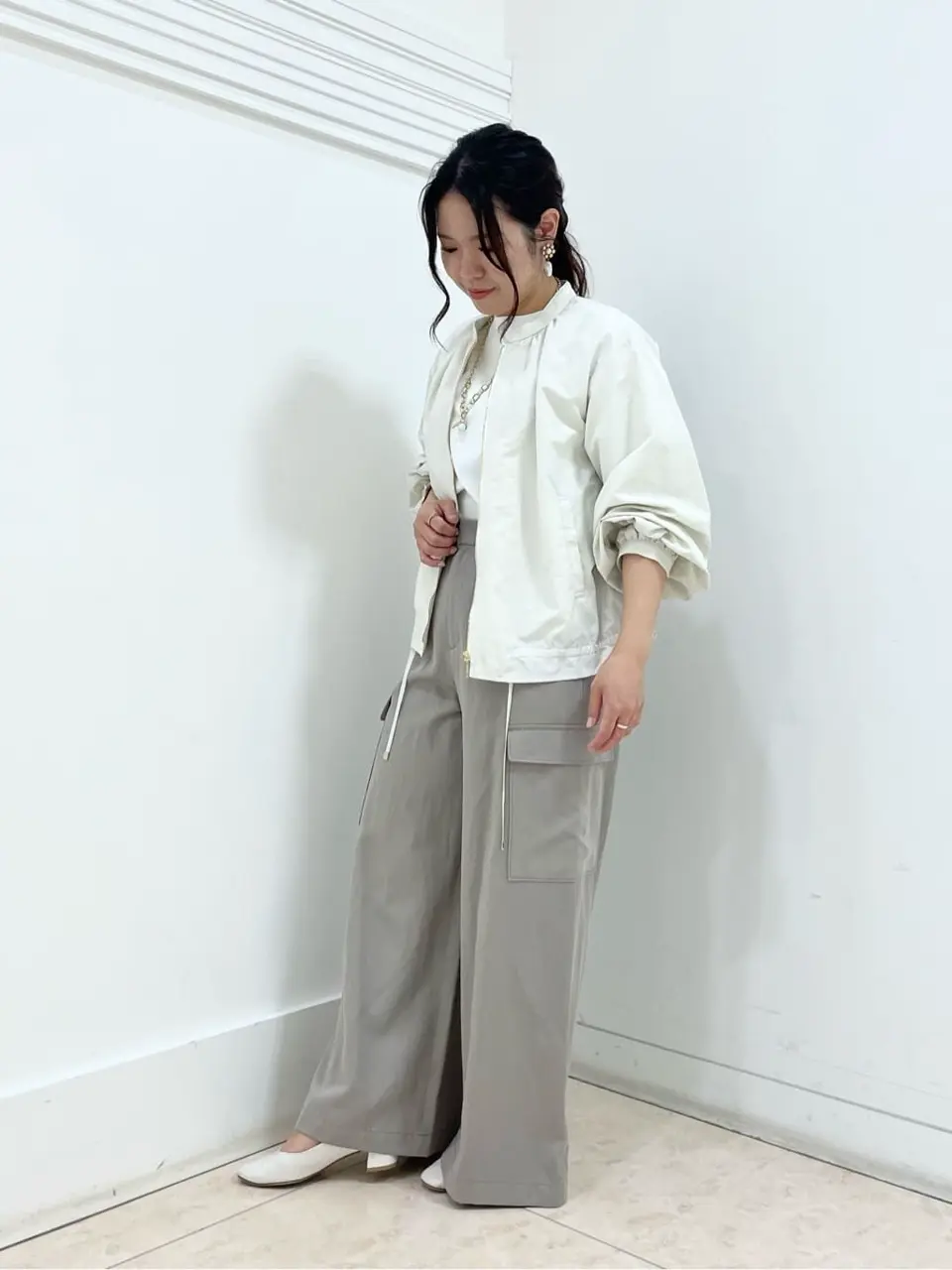 自由区 misato コーディネート画像