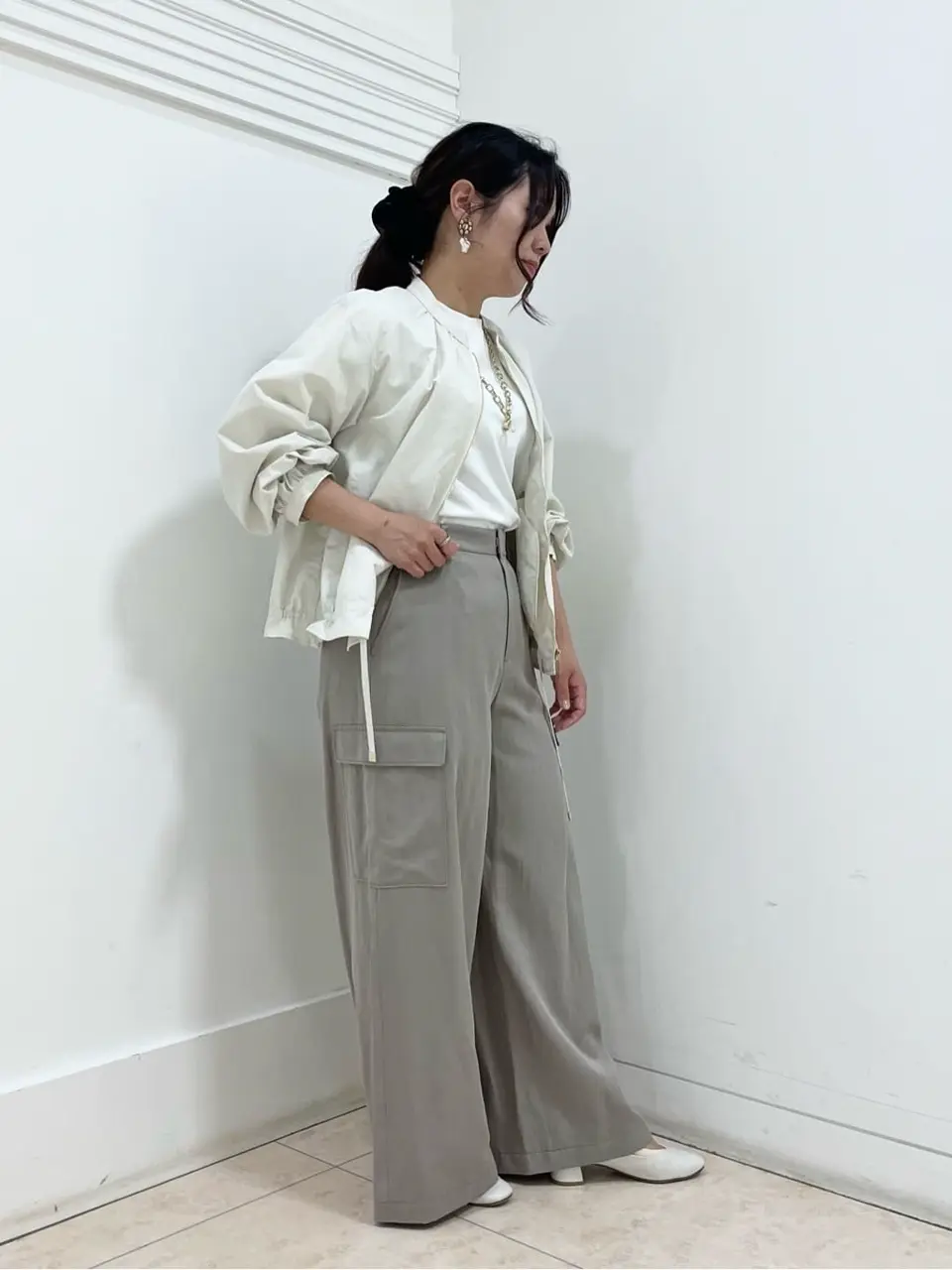 自由区 misato コーディネート画像