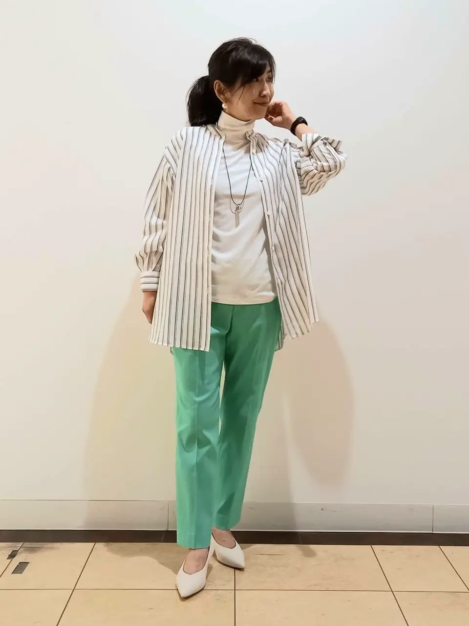 自由区 中川 コーディネート画像