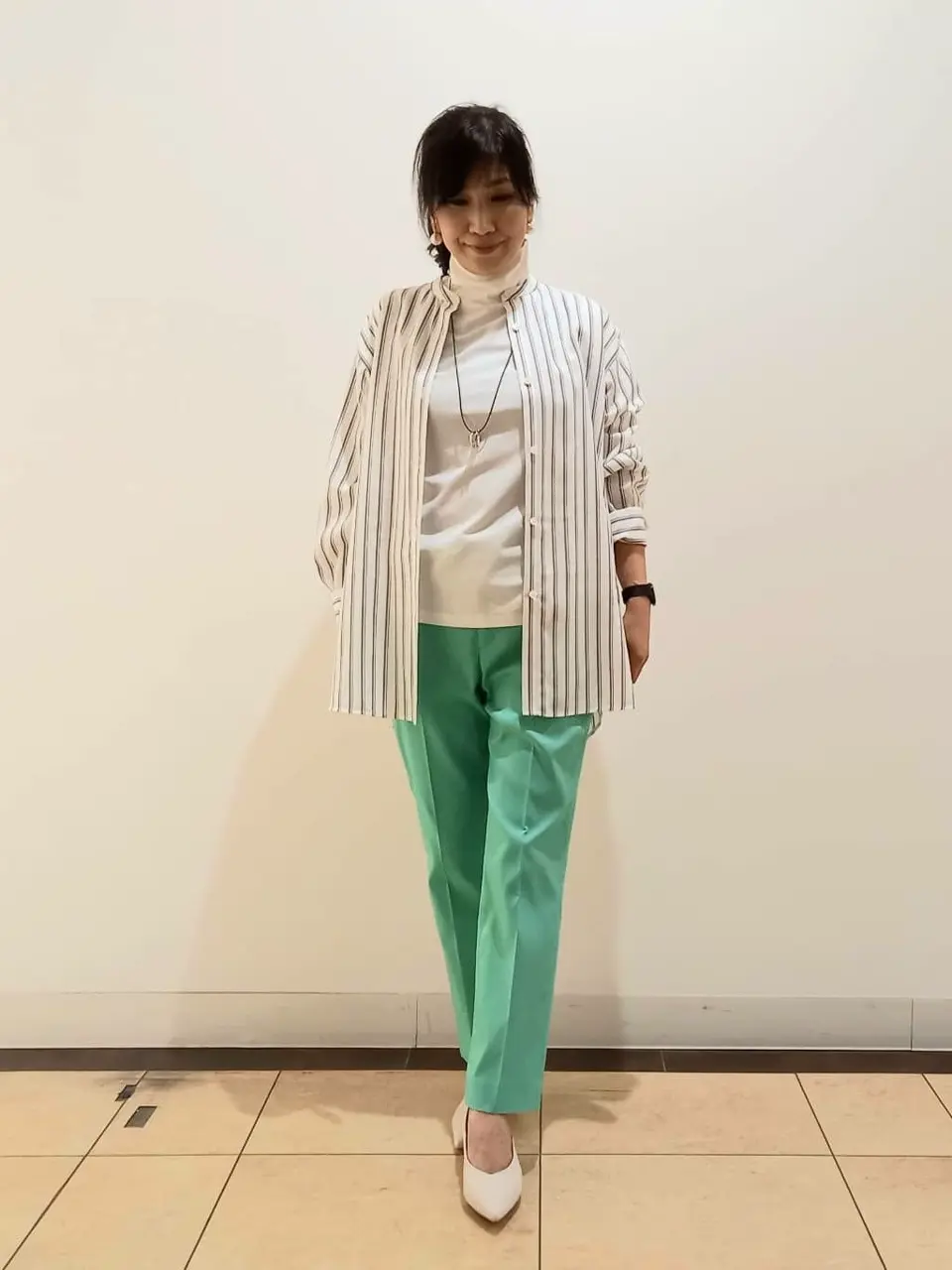 自由区 中川 コーディネート画像