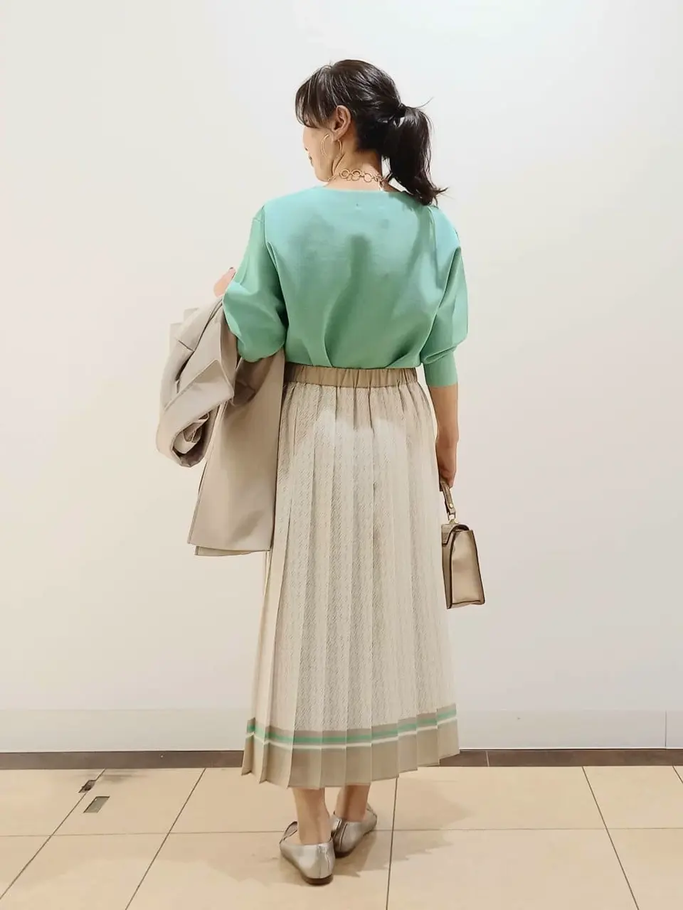 自由区 中川 コーディネート画像