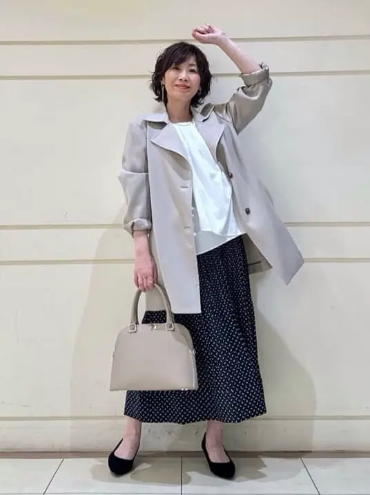 自由区 maruri コーディネート画像