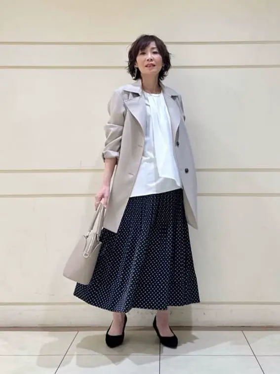 自由区 maruri コーディネート画像