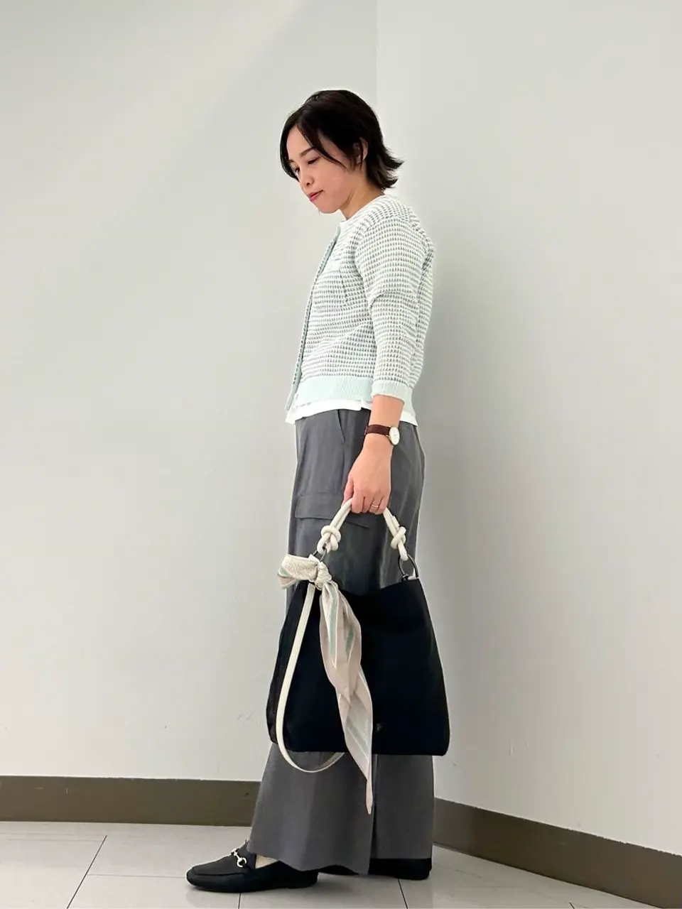 自由区 南 コーディネート画像