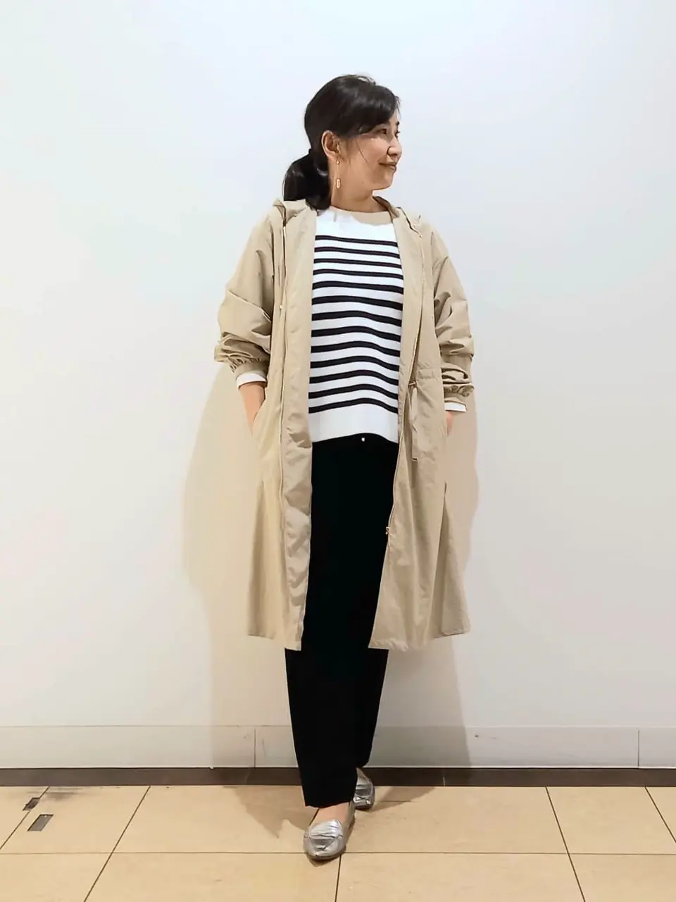 自由区 中川 コーディネート画像