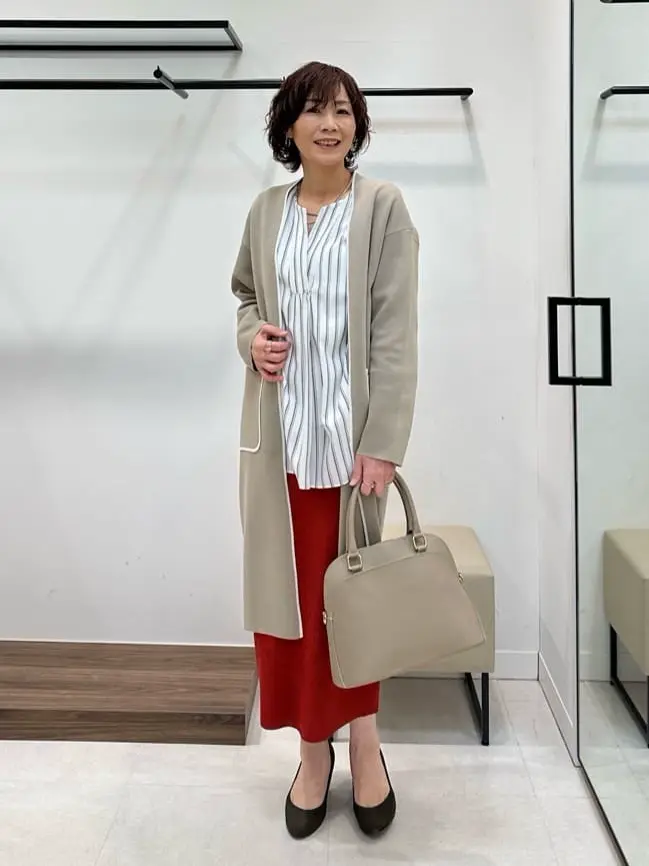 自由区 maruri コーディネート画像