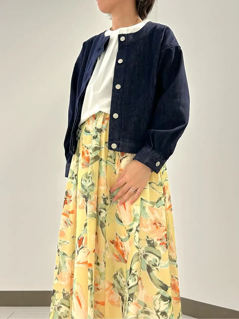 自由区 南 コーディネート画像