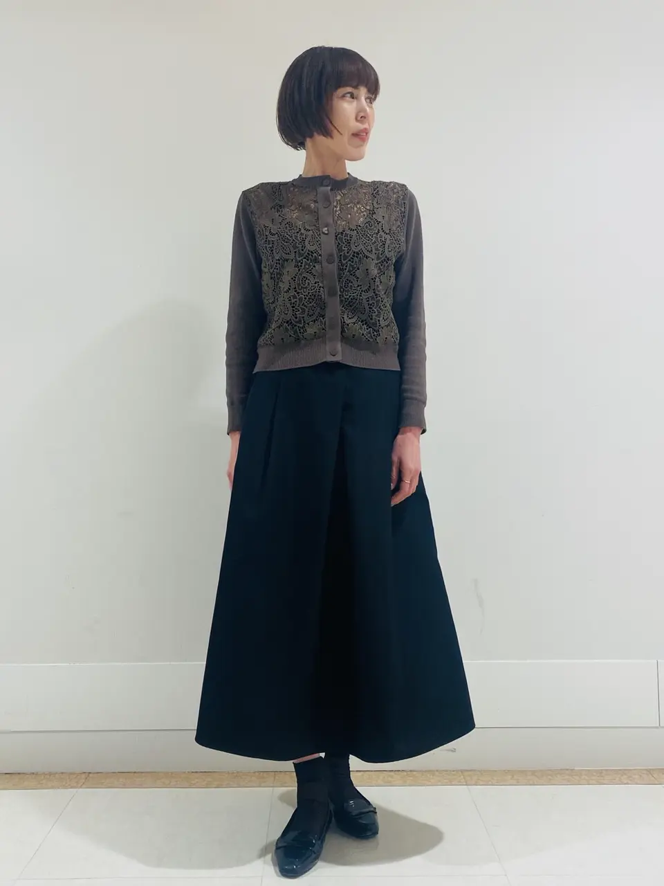 自由区 冨樫 コーディネート画像