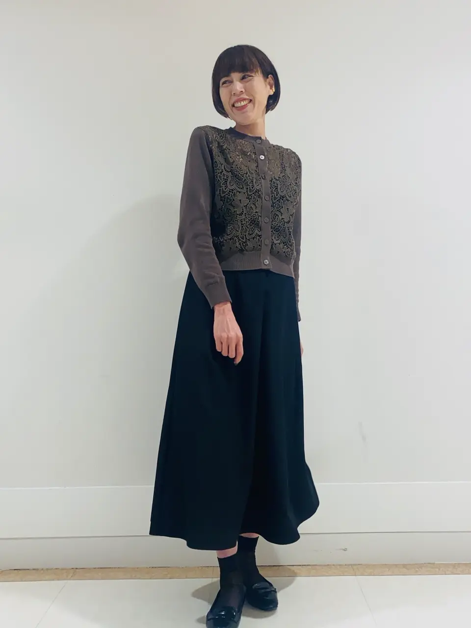 自由区 冨樫 コーディネート画像