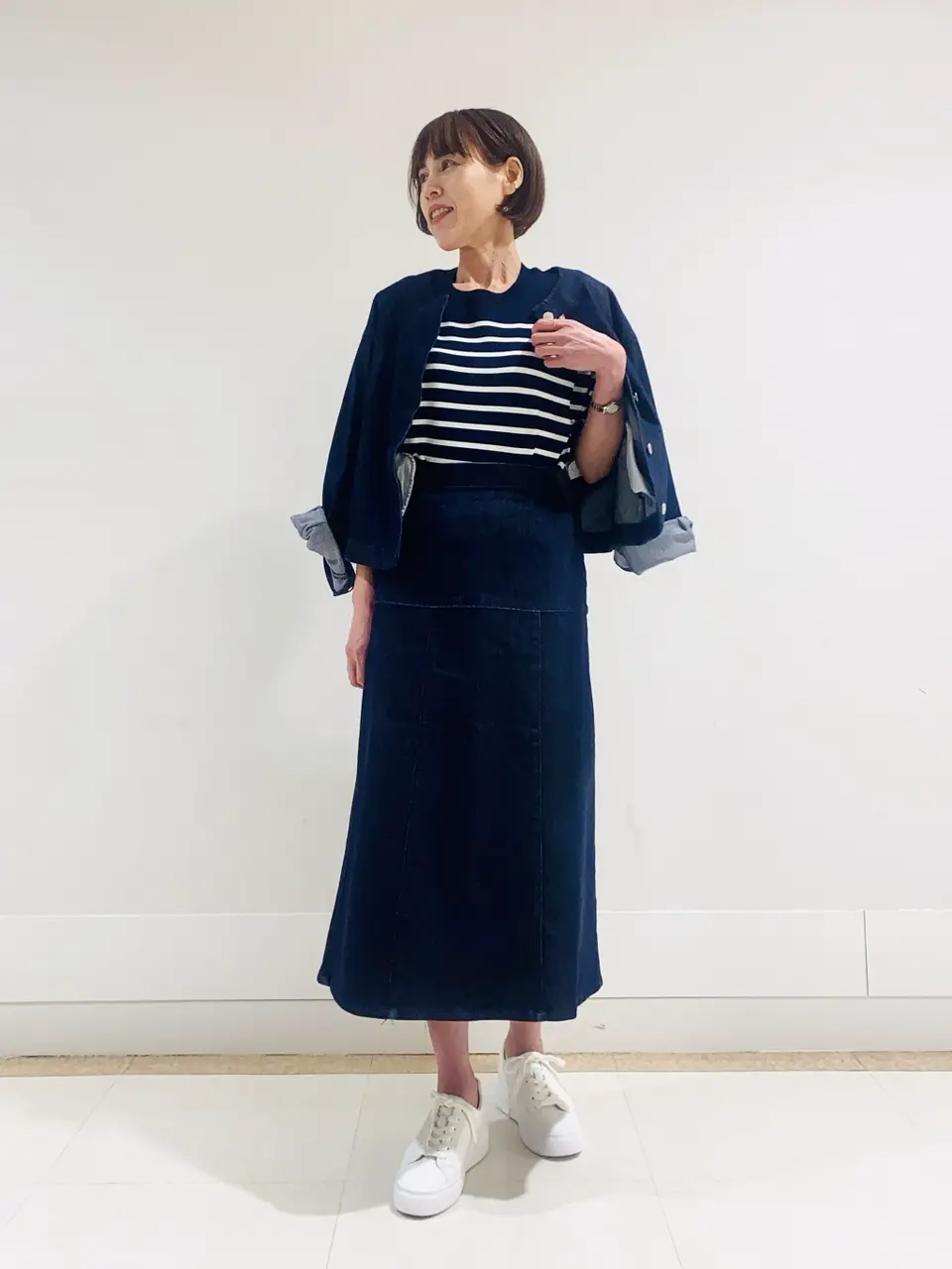 自由区 冨樫 コーディネート画像