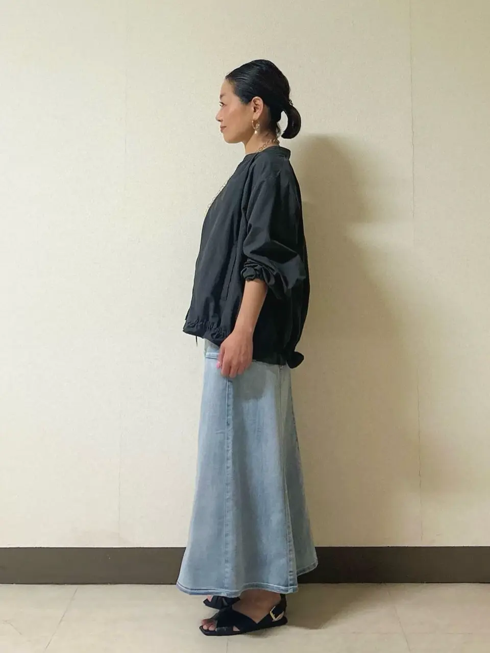 自由区 坂本 コーディネート画像