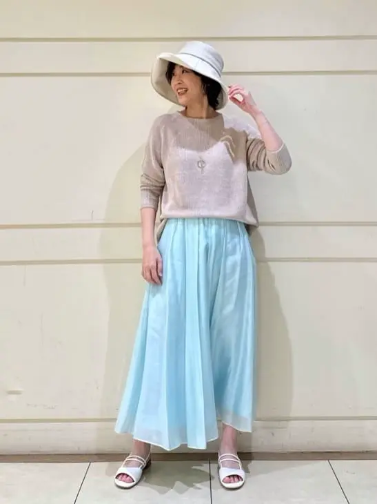 自由区 maruri コーディネート画像