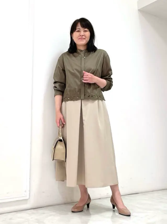 自由区 大野 コーディネート画像