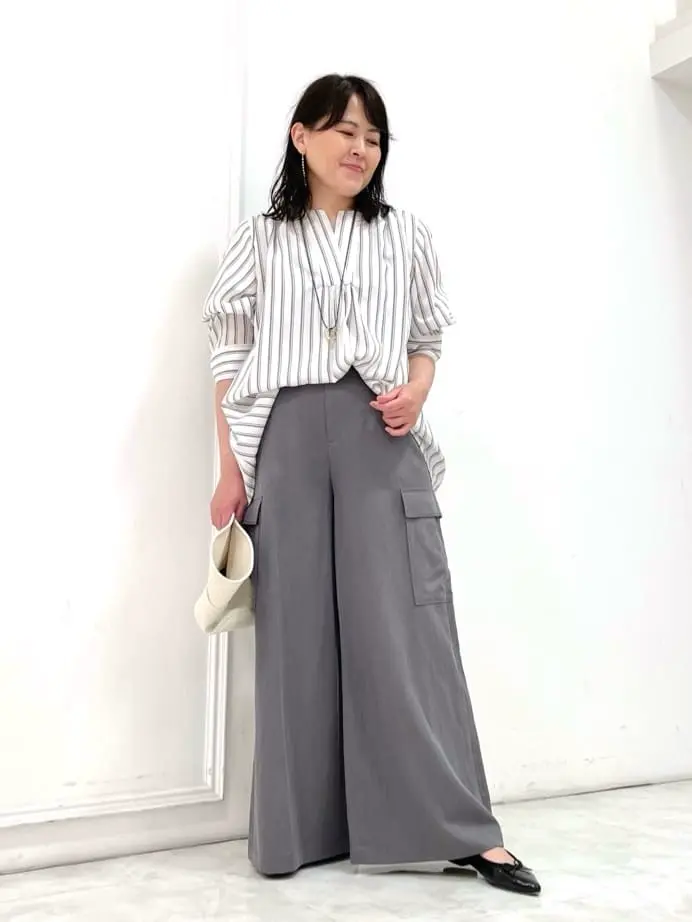 自由区 大野 コーディネート画像