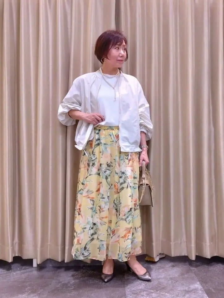 自由区 鶴田 コーディネート画像