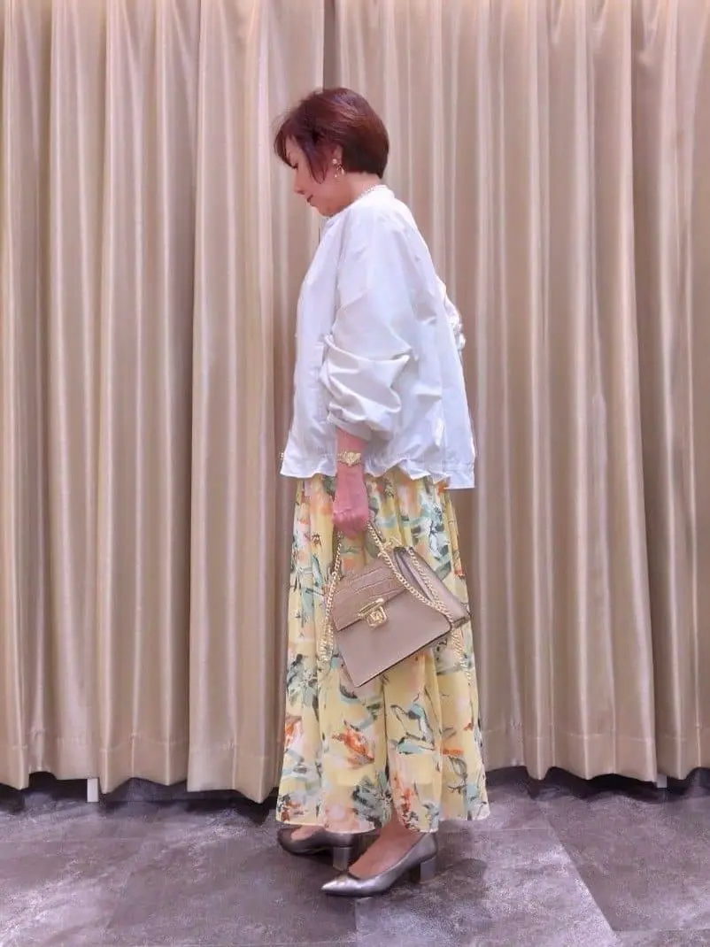 自由区 鶴田 コーディネート画像