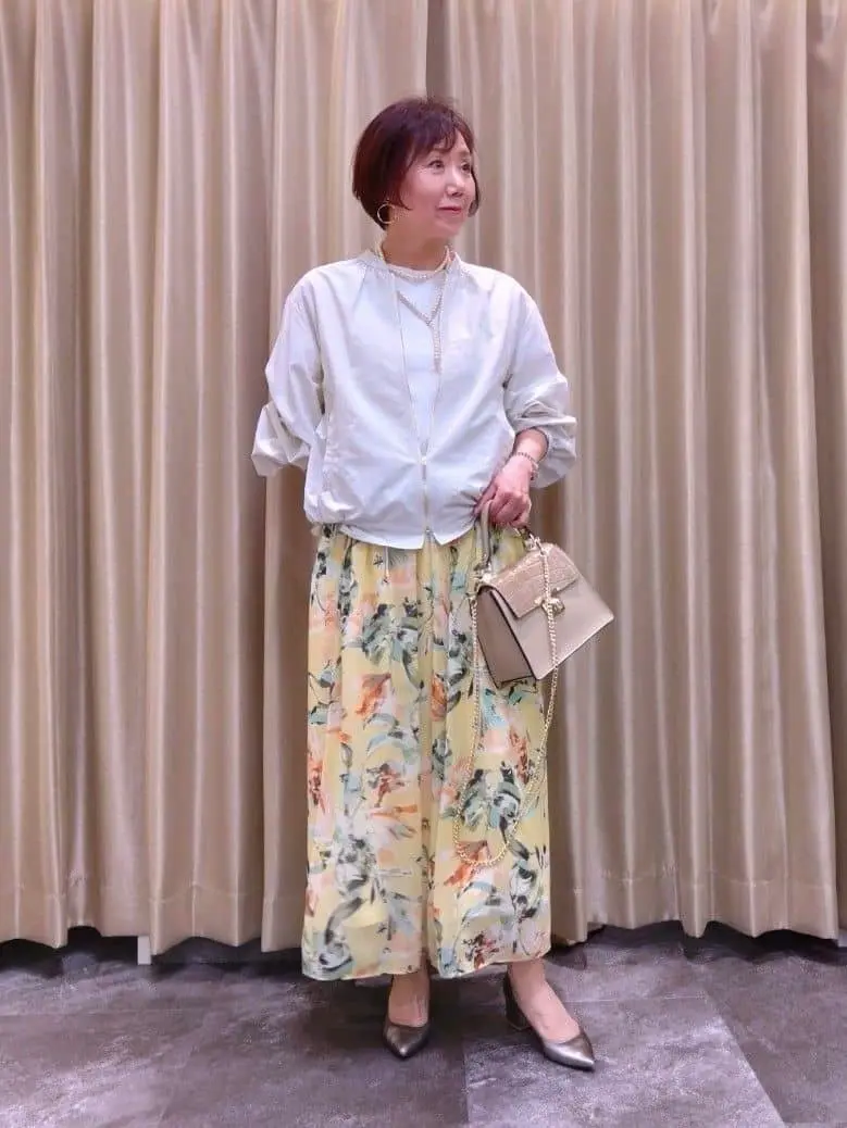 自由区 鶴田 コーディネート画像