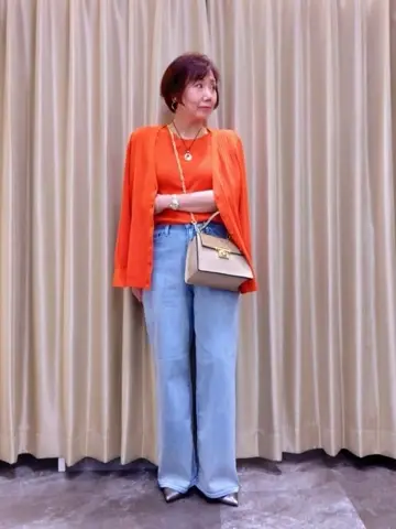 自由区 鶴田 コーディネート画像