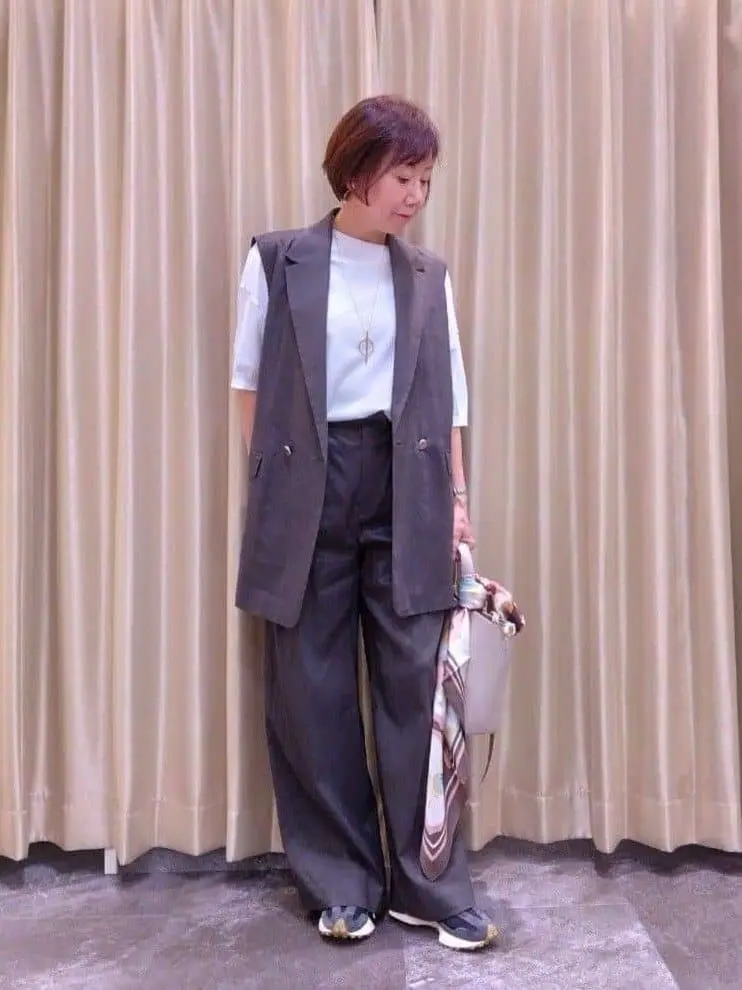 自由区 鶴田 コーディネート画像