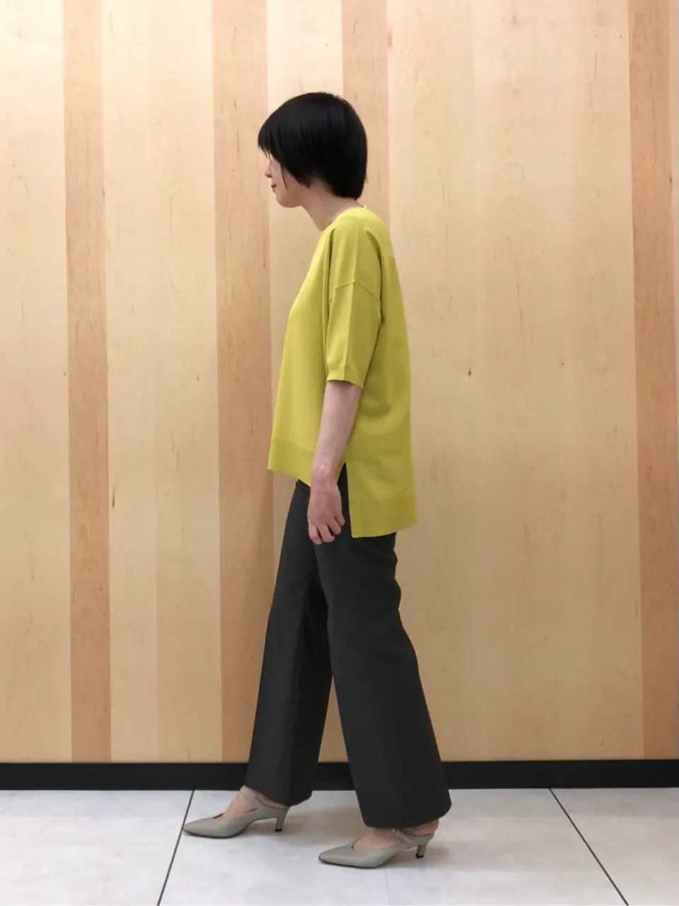 自由区 スタッフ コーディネート画像