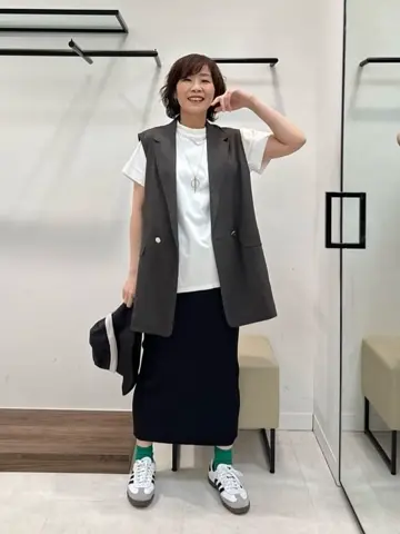 自由区 maruri コーディネート画像