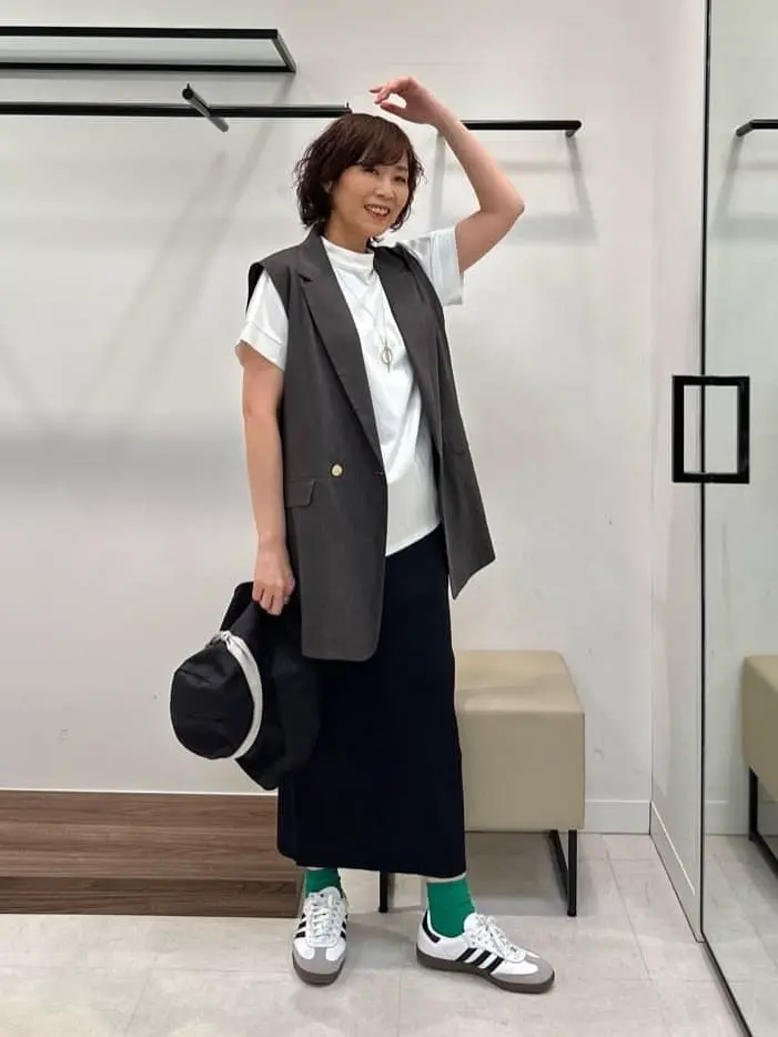 自由区 maruri コーディネート画像