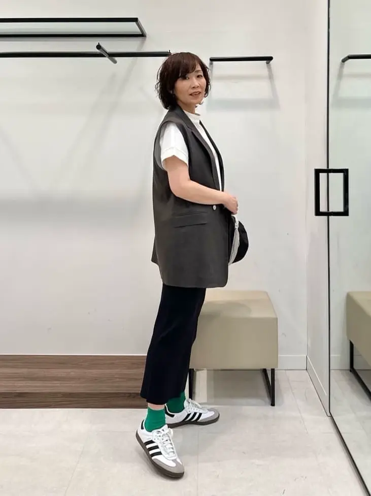 自由区 maruri コーディネート画像