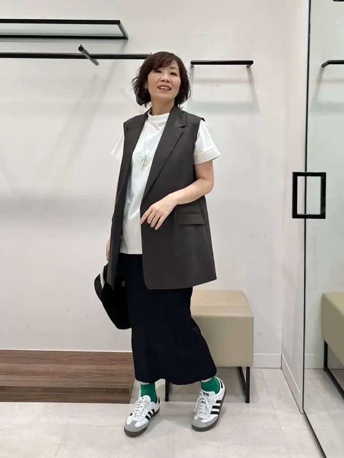 自由区 maruri コーディネート画像