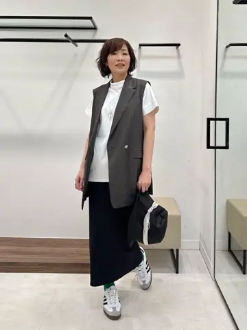 自由区 maruri コーディネート画像