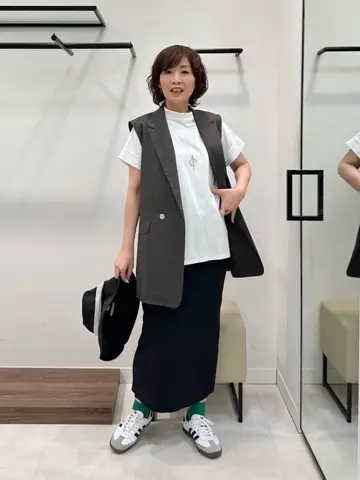 自由区 maruri コーディネート画像